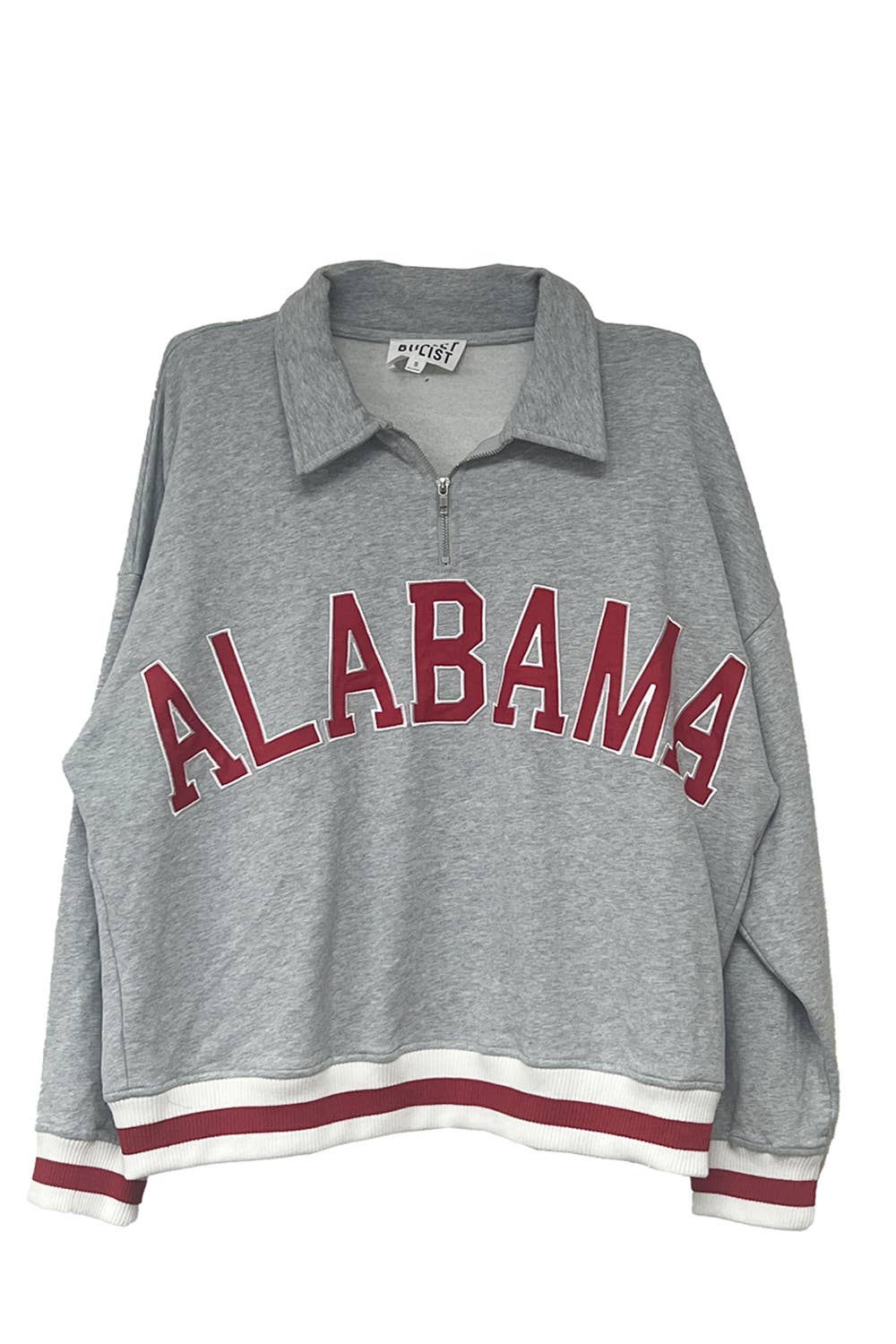 ALABAMA Embroidered Letter Pullover Top