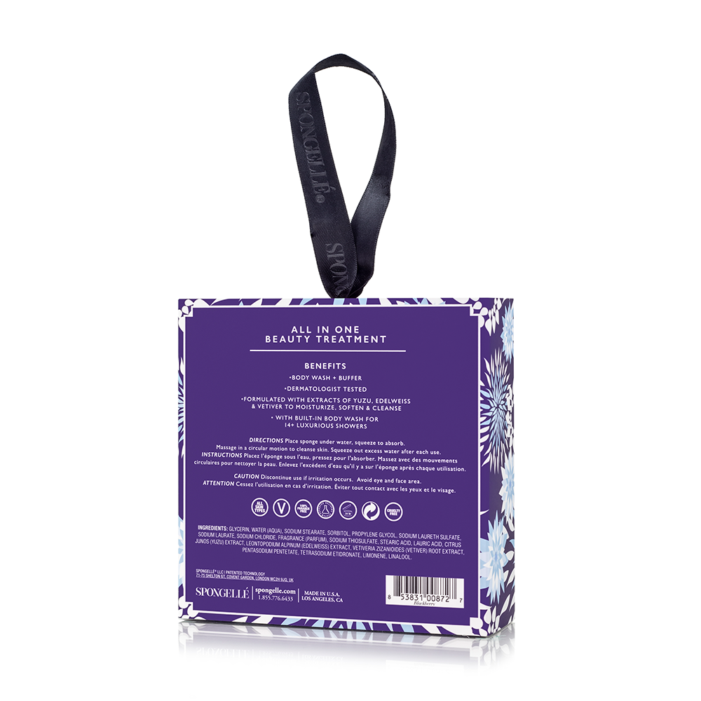 Blackberry Boxed Flower Spongellé