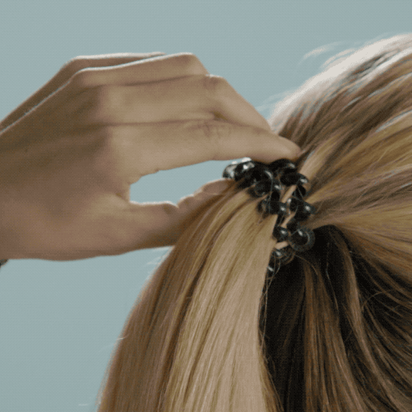 Spiral Hair Coils | Large | Rose Water Pink Hair Ties - 926 West