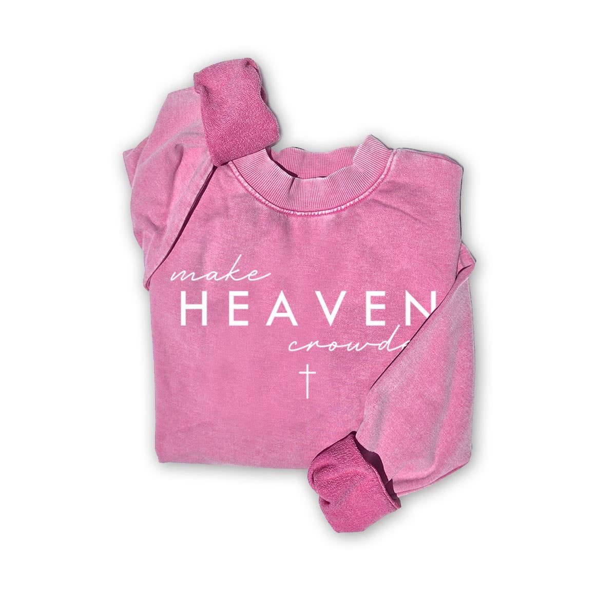 MAKE HEAVEN MINERAL GRAPHIC SWEATWHIRTS