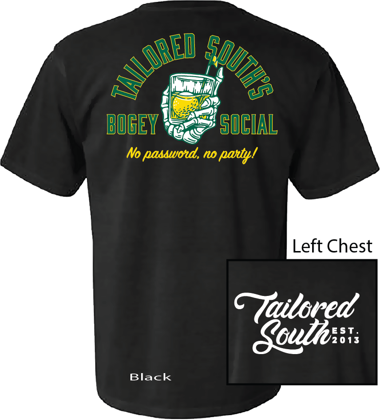 Bogey Black Golf Tailored South Hat Co.