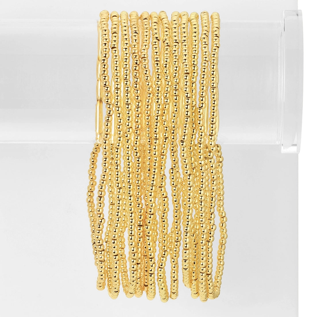 Splendid Iris Classic Bead Bracelet 2MM B3402