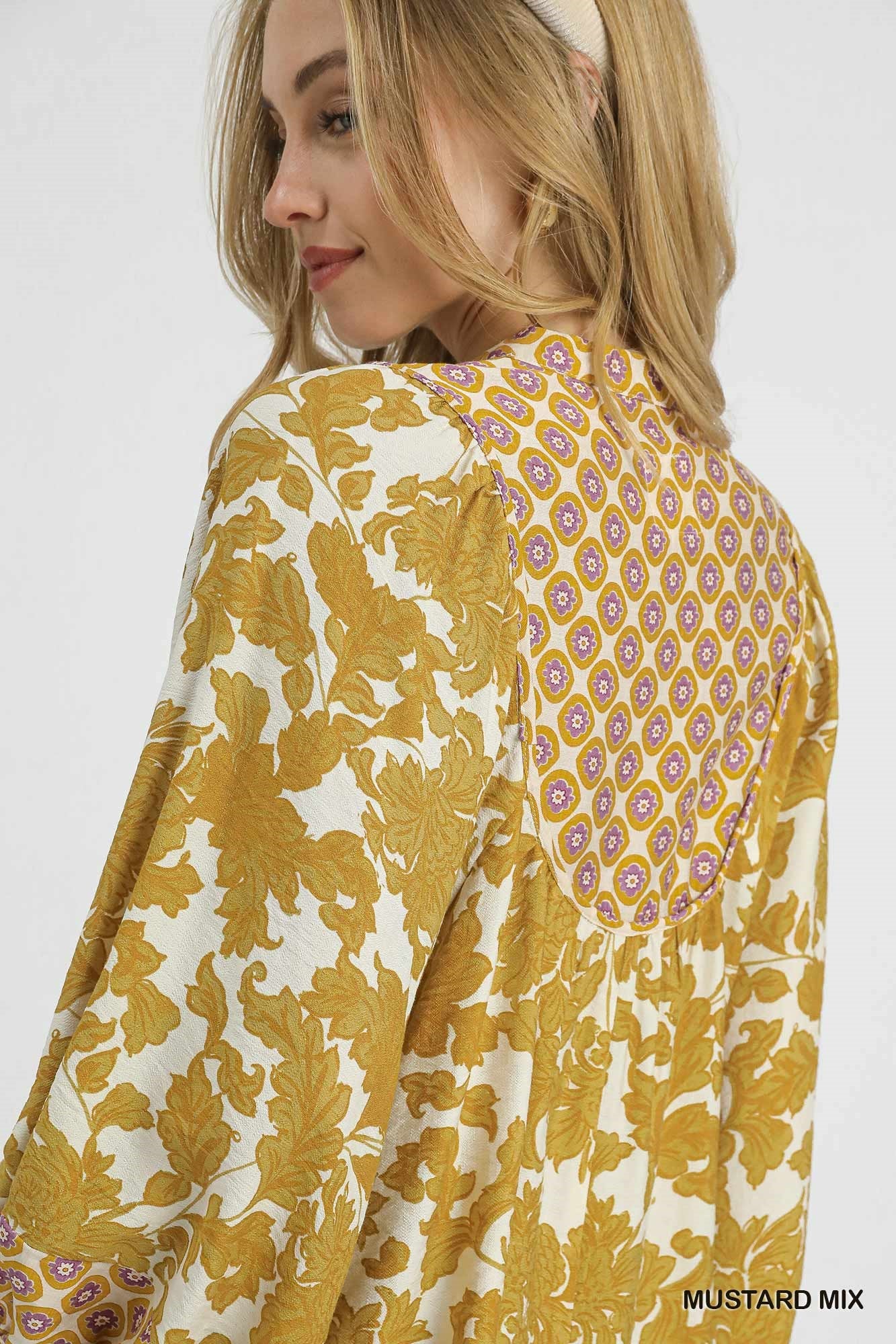 UMGEE- MUSTARD MIX TOP 926 West