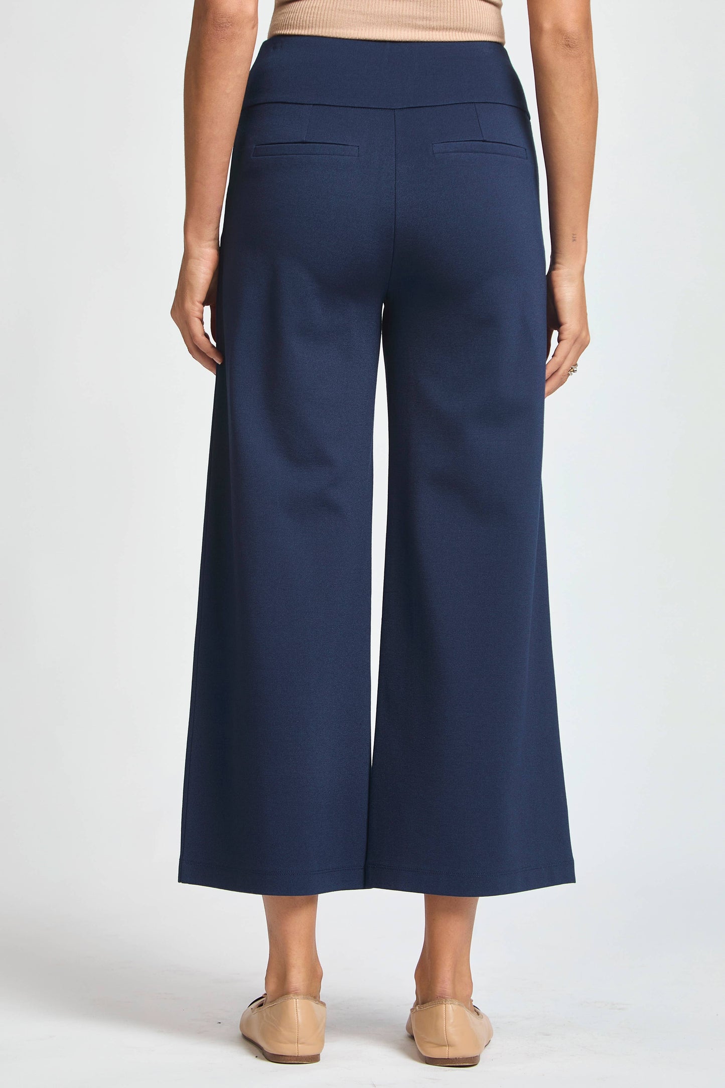 Magic Wide Cropped Pants Dear Scarlett