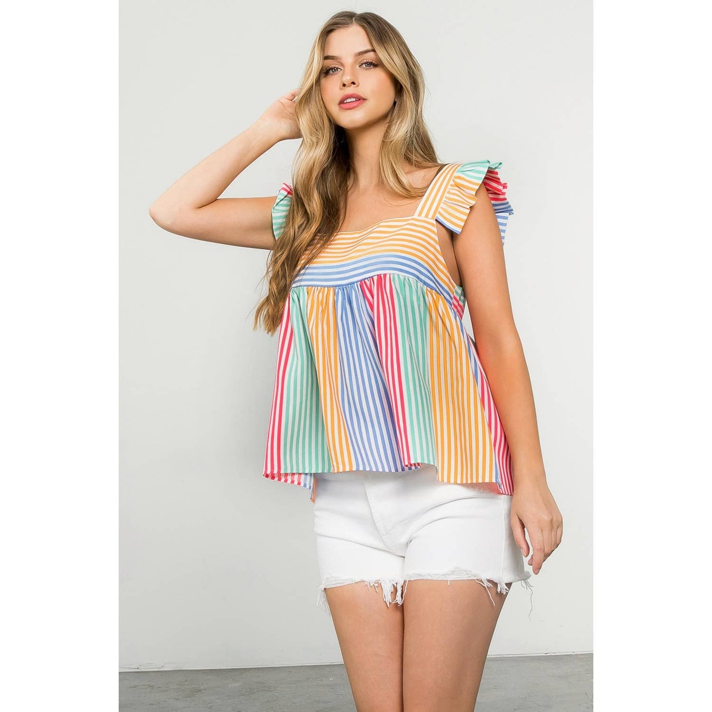 THML Multicolor Stripe Top THML