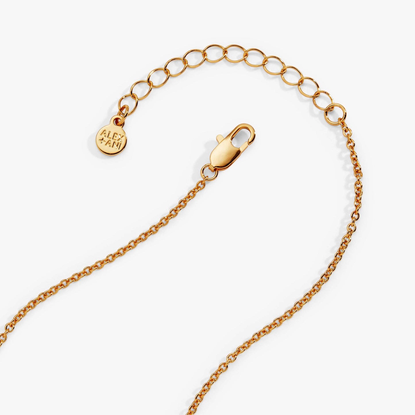 ALEX + ANI - 'There Cannoli Be You' Bow & Heart Multi Charm Cluster Necklace