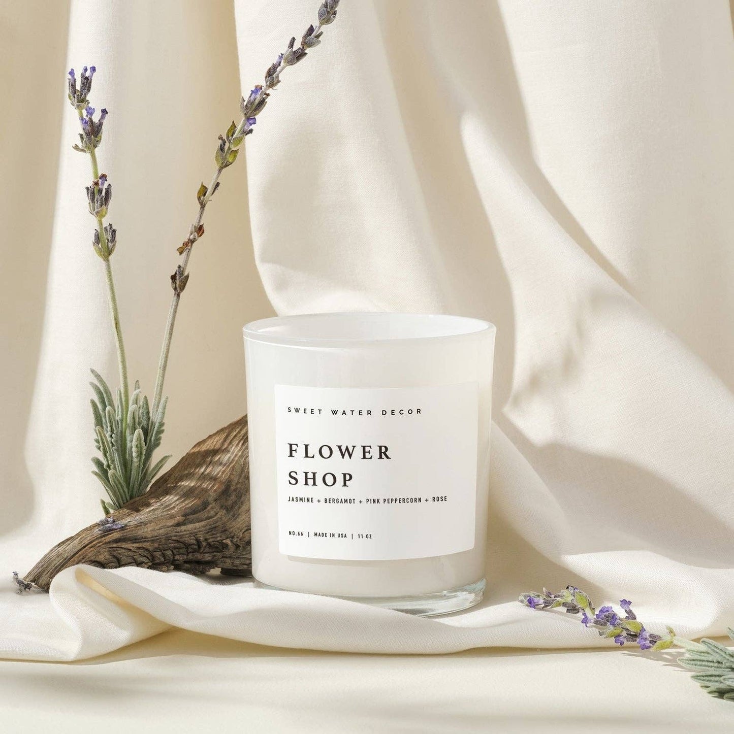 Flower Shop 11 oz Soy Candle - Home Decor & Gifts Sweet Water Decor