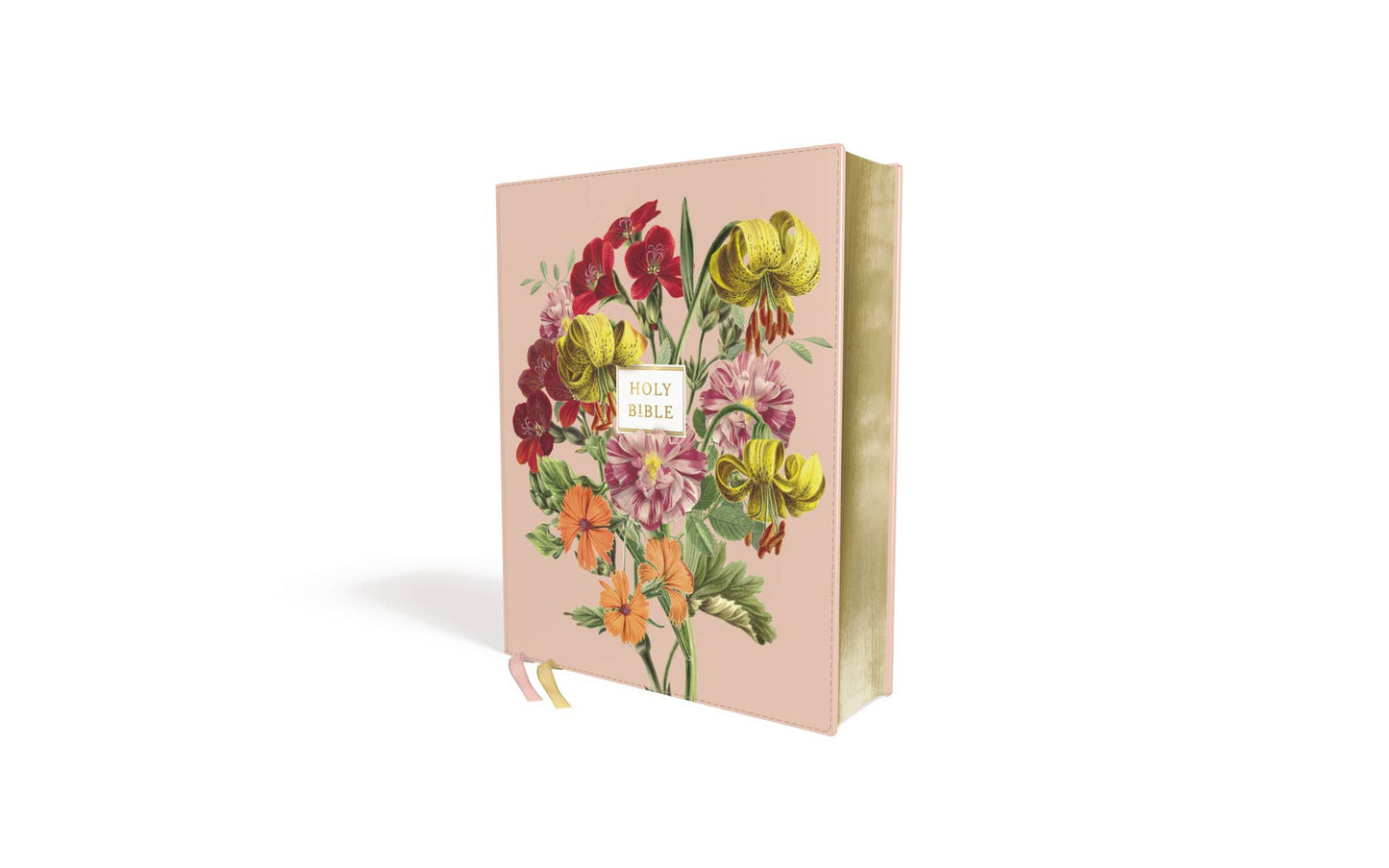 NIV Artisan Collection Bible Leathersoft Blush Floral - 926 West
