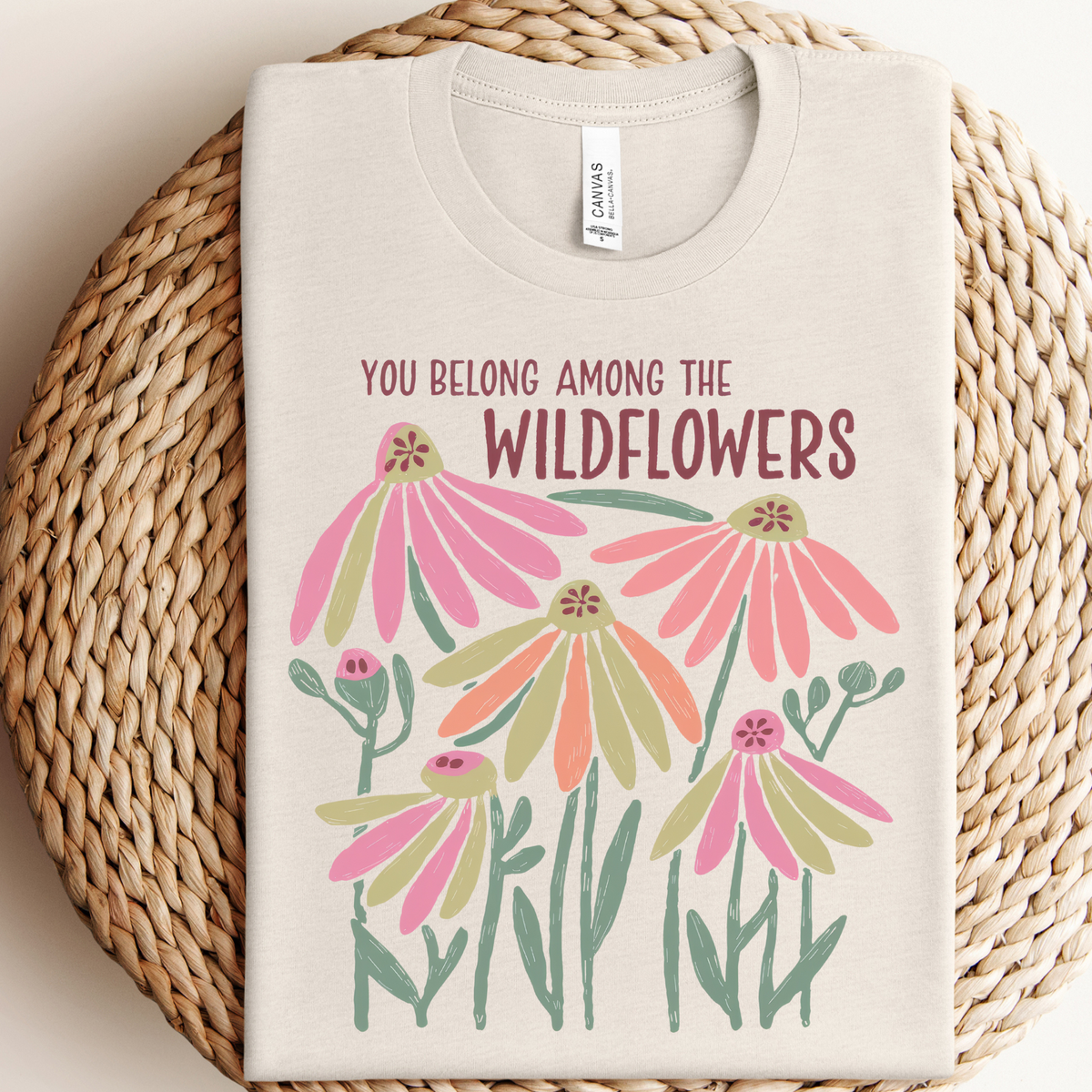 Boho Wildflowers Graphic Tee