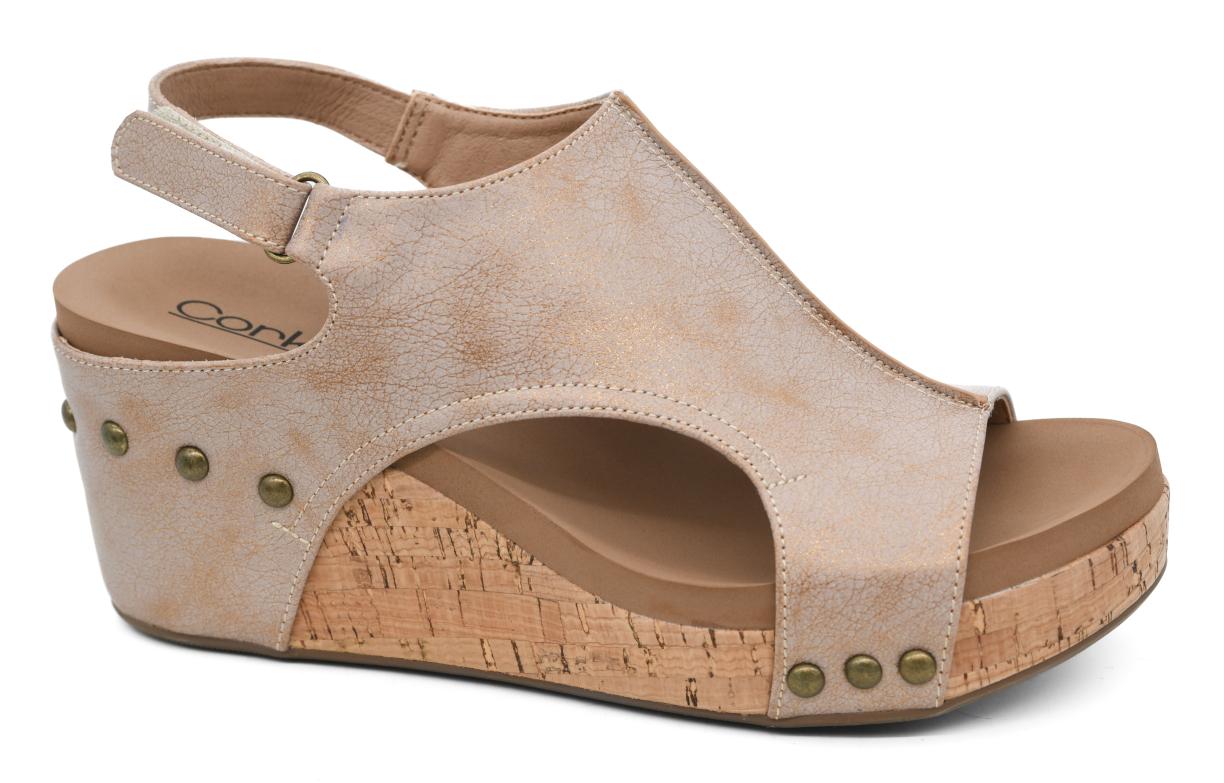 FINAL SALE- Corky Bronze Wash Carley Corkys