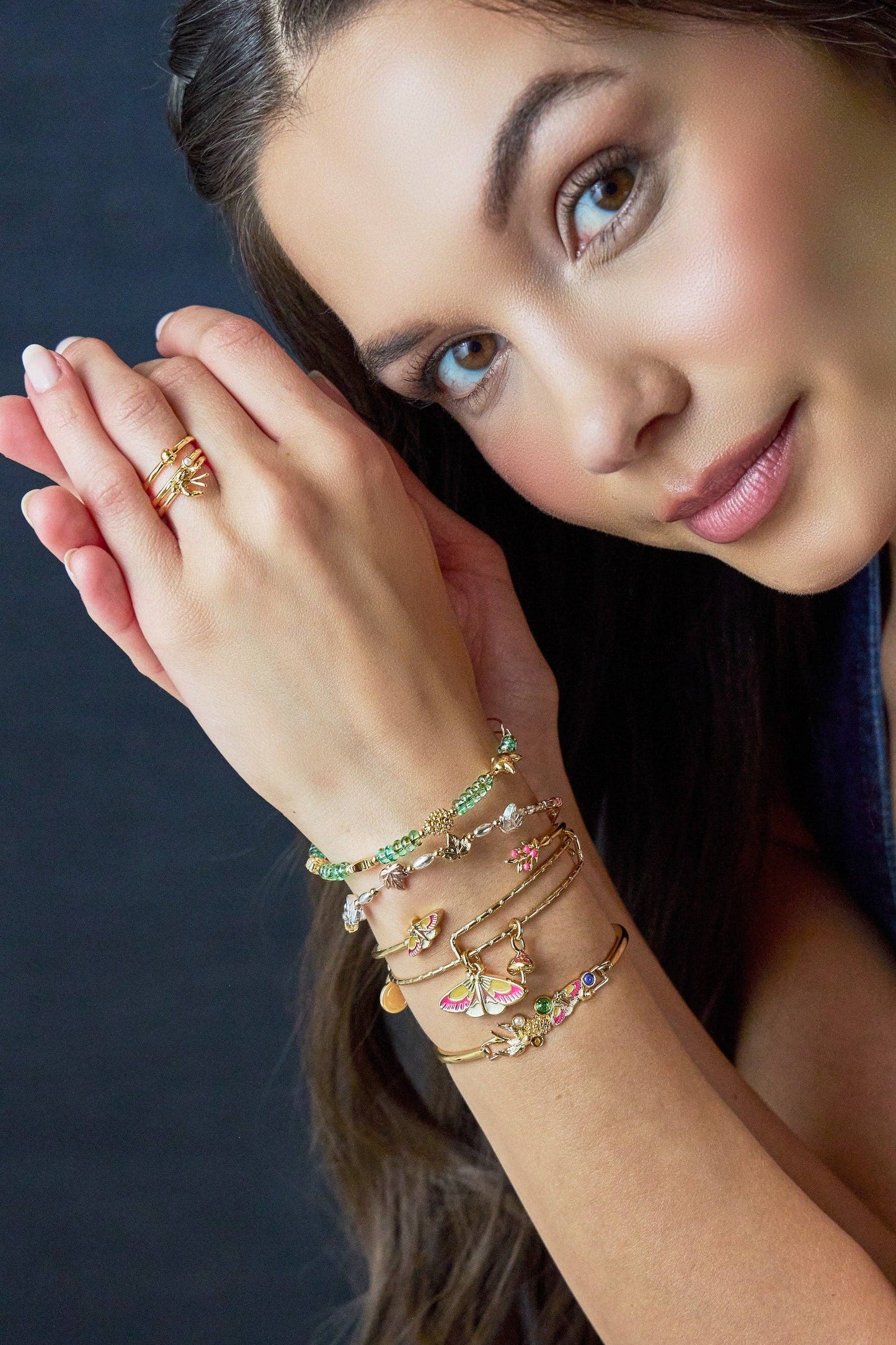 ALEX + ANI - Woodland Moth Flex Cuff - 926 West