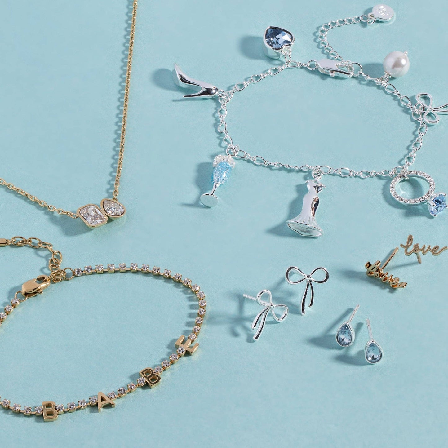 ALEX + ANI - Bridal Multi-Charm Bracelet