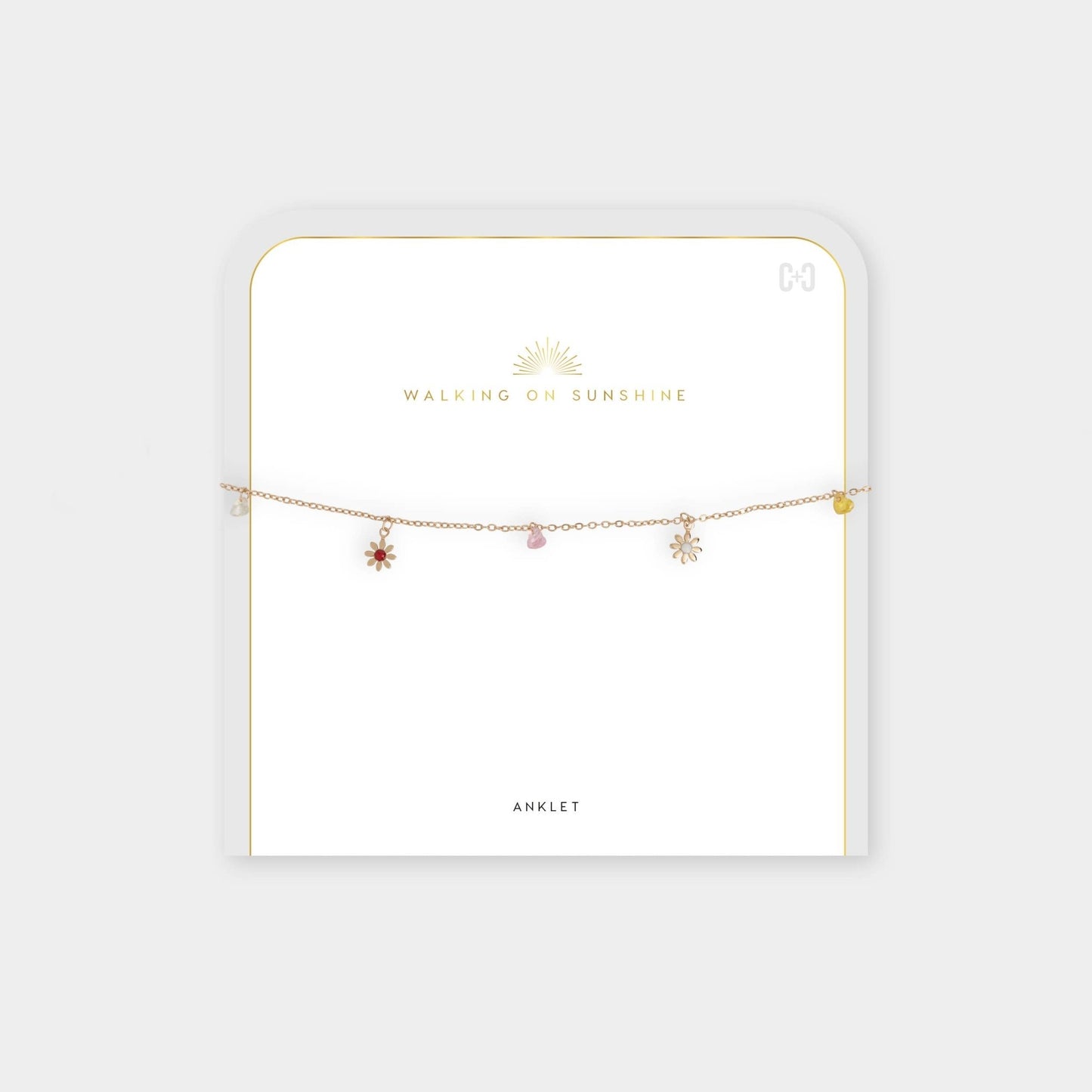 Coco + Carmen -Ray of Sunshine Anklet - 926 West