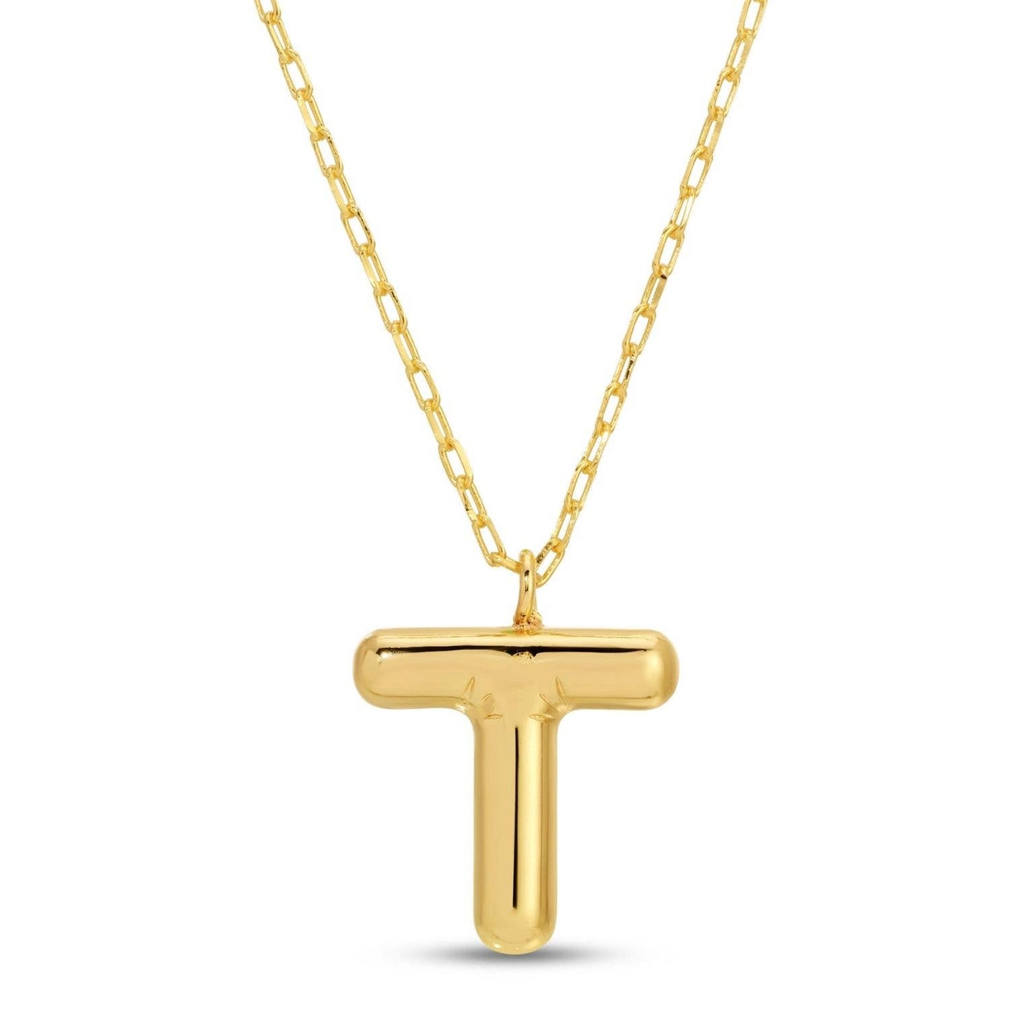 Splendid Iris - Large Balloon Initial Pendant - Assorted - 926 West
