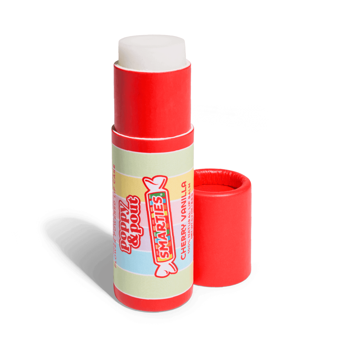 Poppy & Pout - Limited Edition, Lip Balm, Smarties, Cherry Vanilla