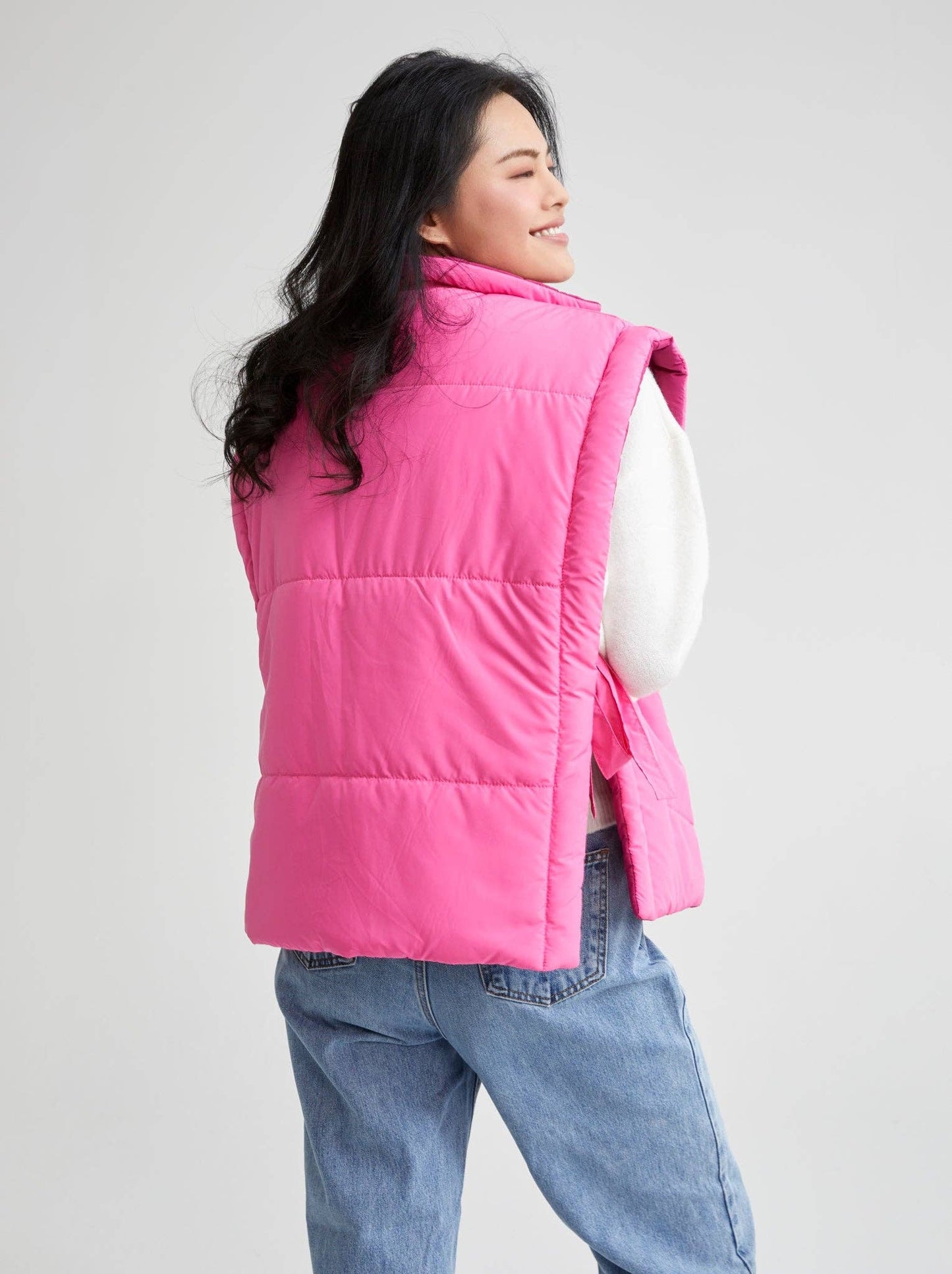 PETRA REVERSIBLE VEST ONE SIZE