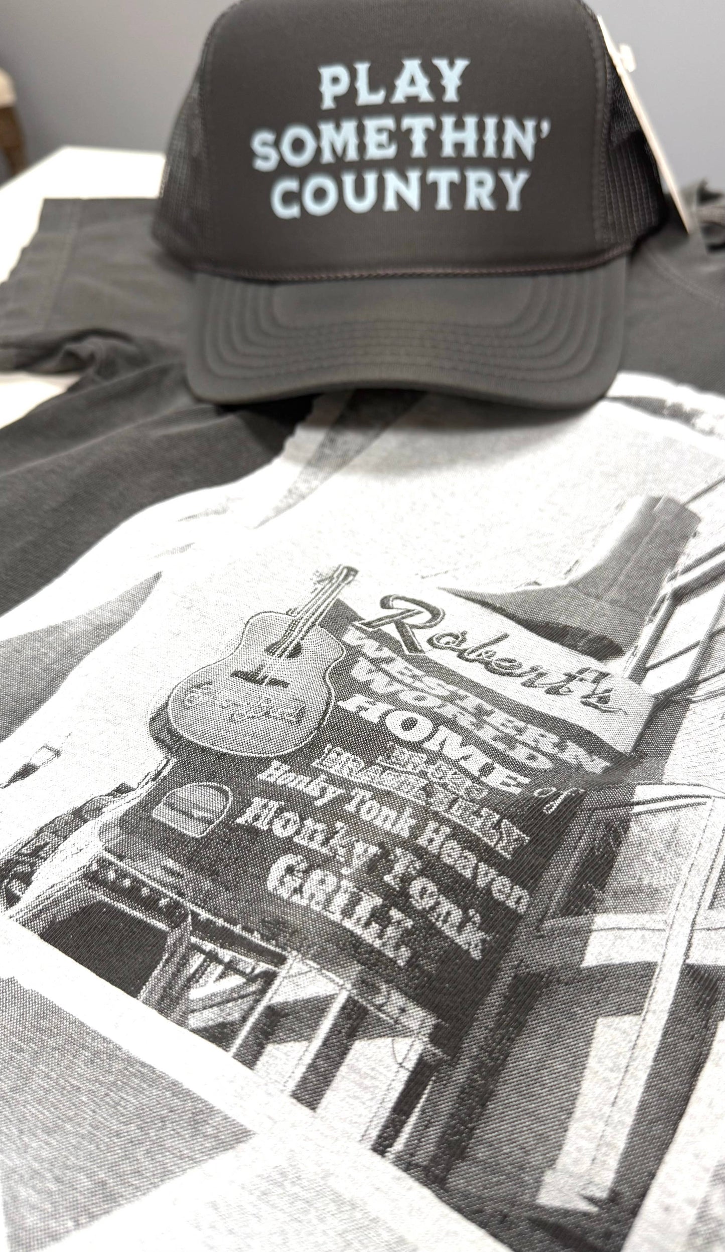 Play Somethin' Country Trucker Hat SOUTHERN FRIED DESIGN BARN