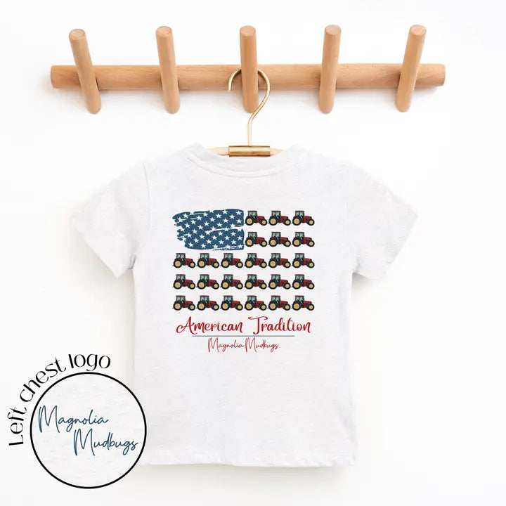 American Tradition Kids T-Shirt | Tractors Magnolia Mudbugs