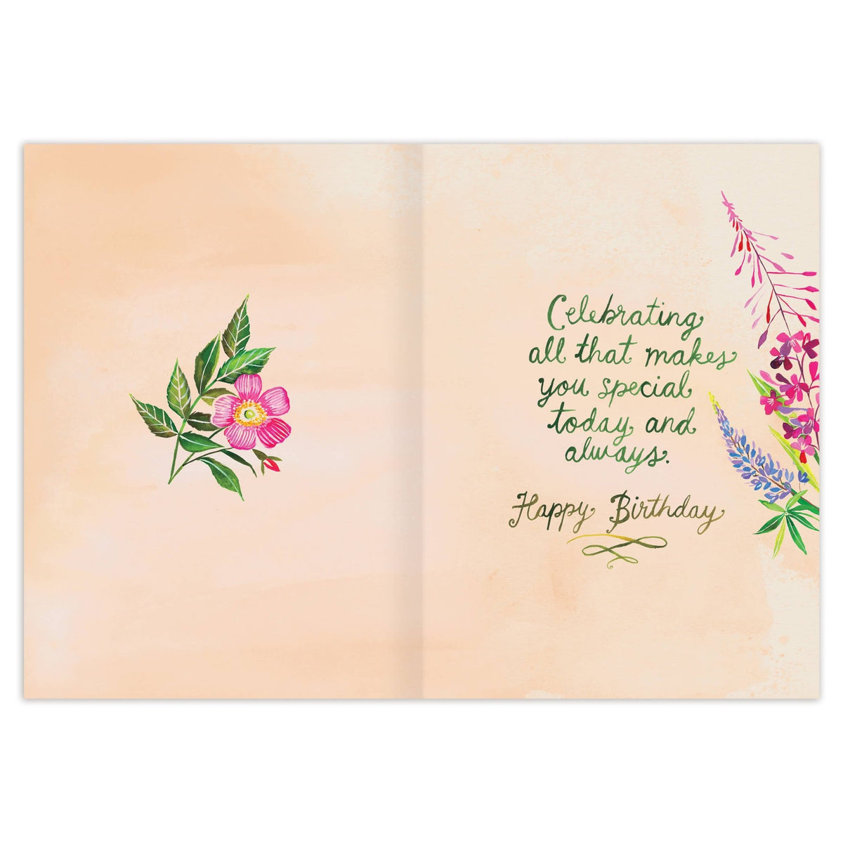 Wildflower Birthday Card - 926 West