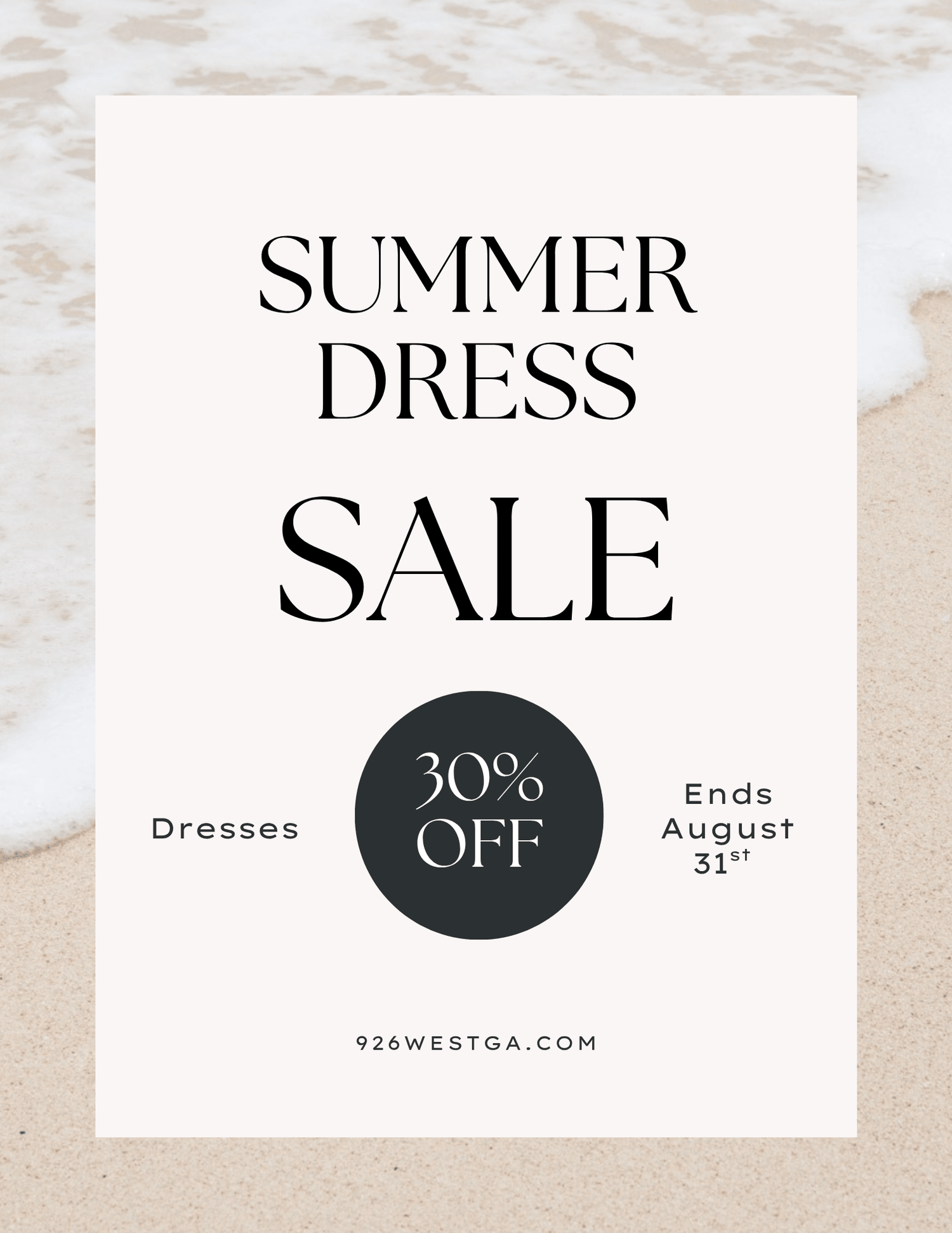 Summer Dress Sale - 926 West