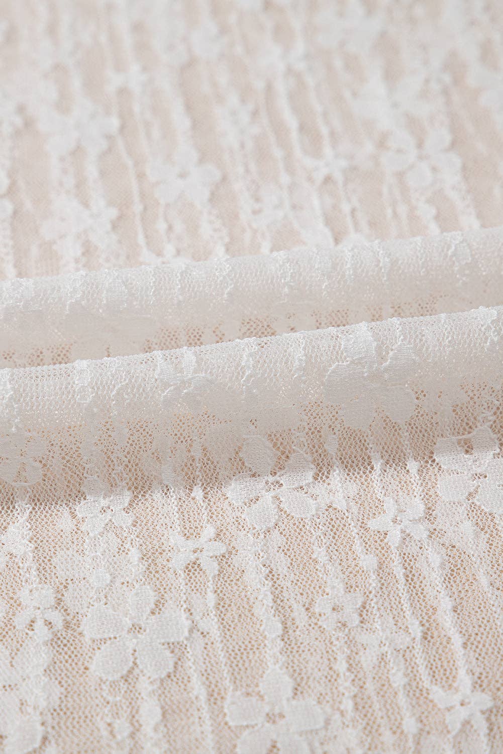 Floral Sheer Lace Summer Top LALA LOO