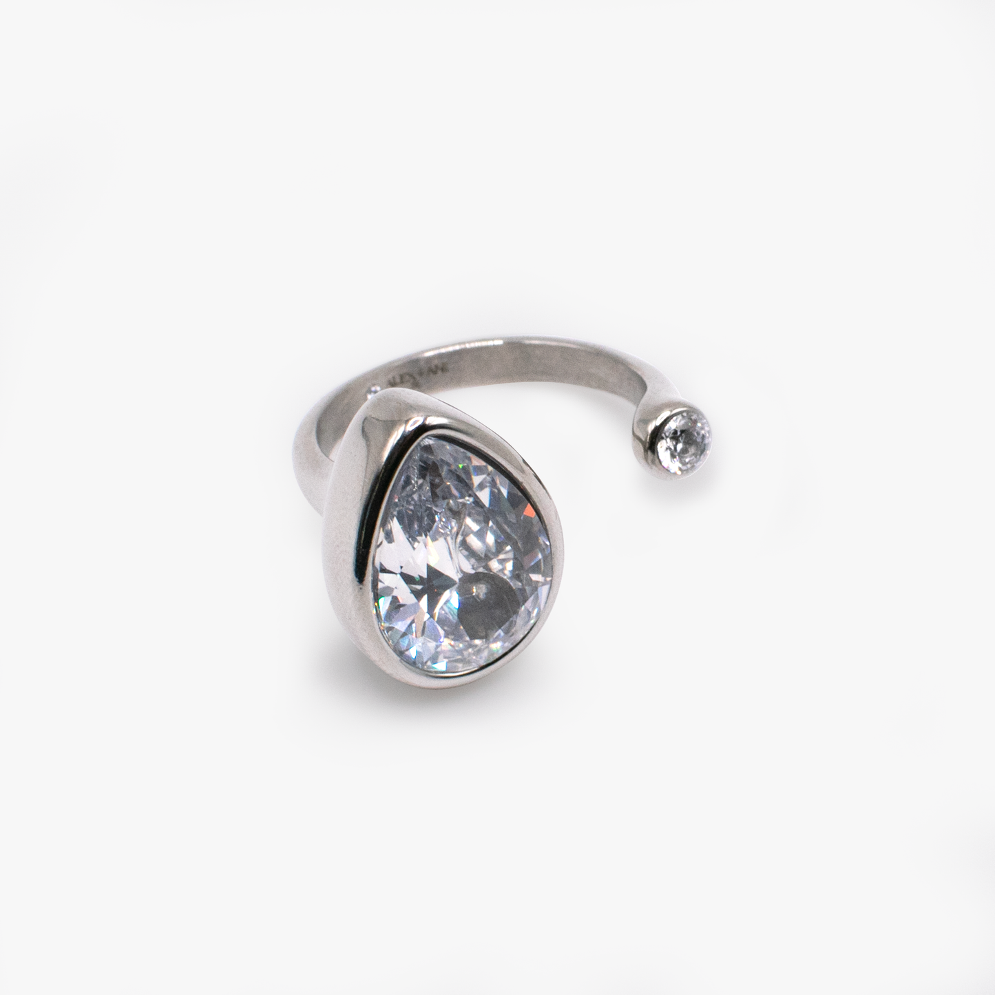 ALEX + ANI - Teardrop Crystal Ring - 926 West