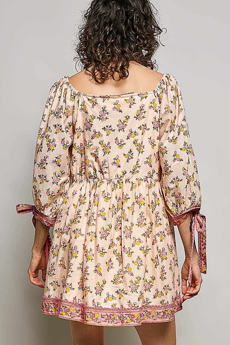 POL - Floral Printed Woven Mini Dress - 926 West