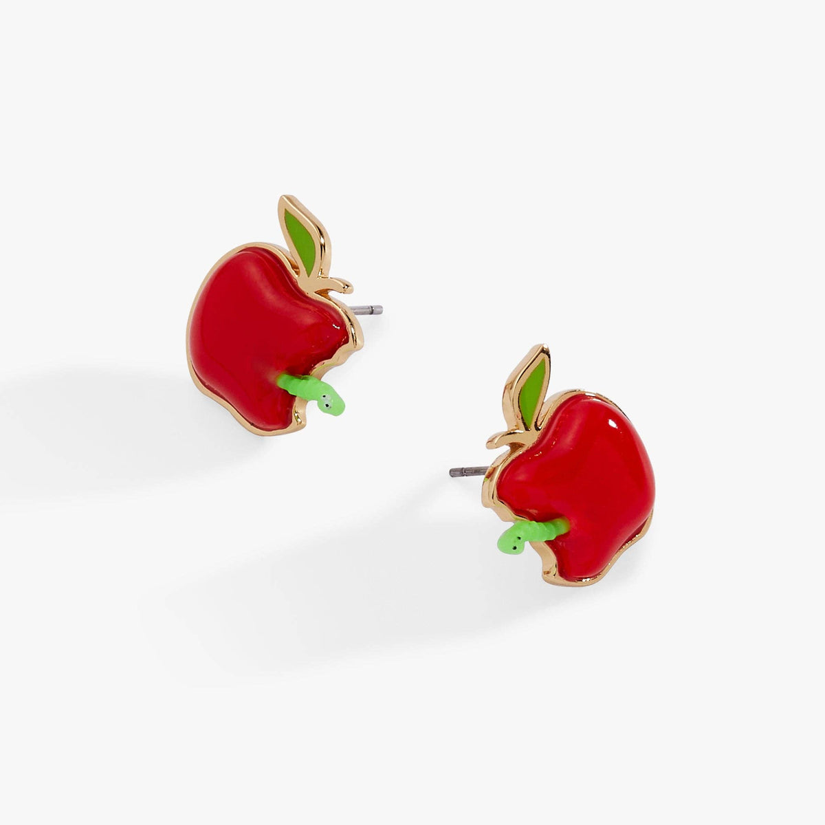 Alex & Ani Apple Stud Earrings