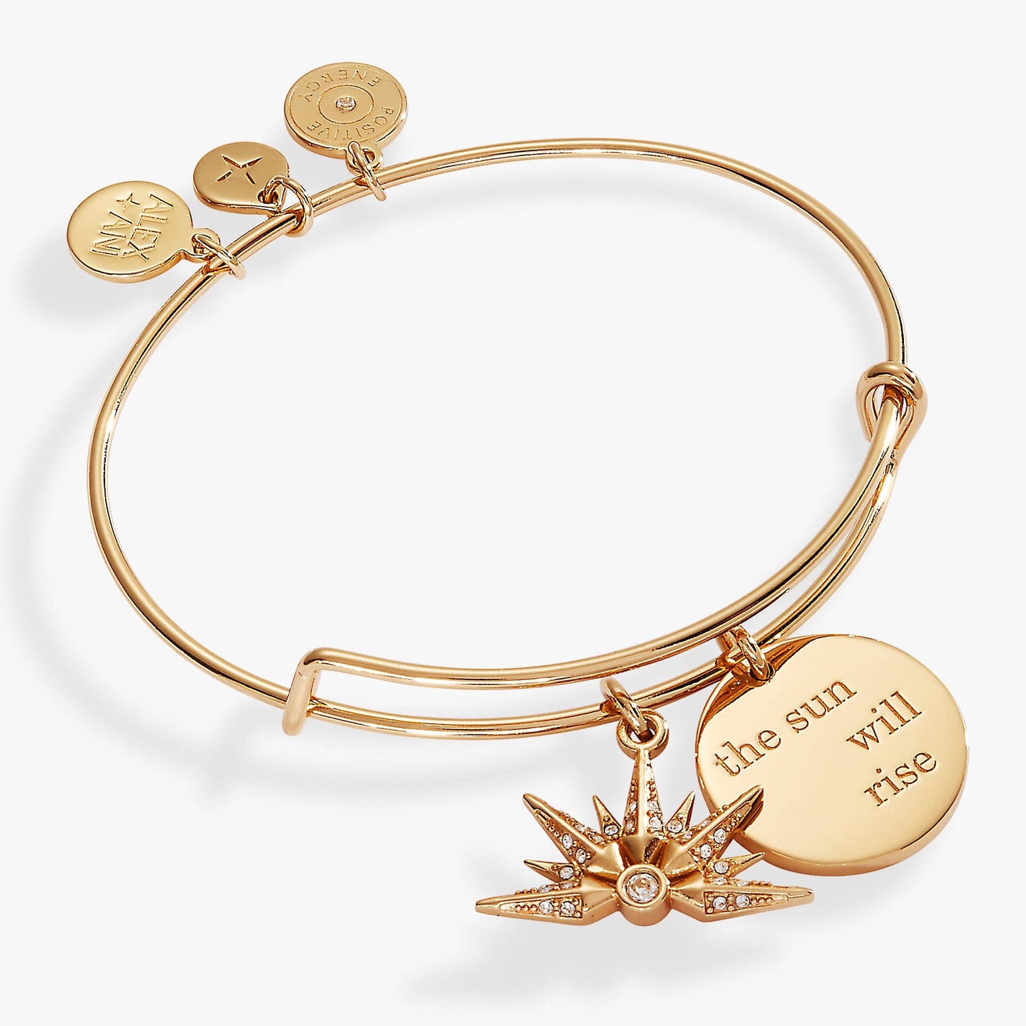 ALEX + ANI - "The Sun Will Rise" Duo Charm Bangle