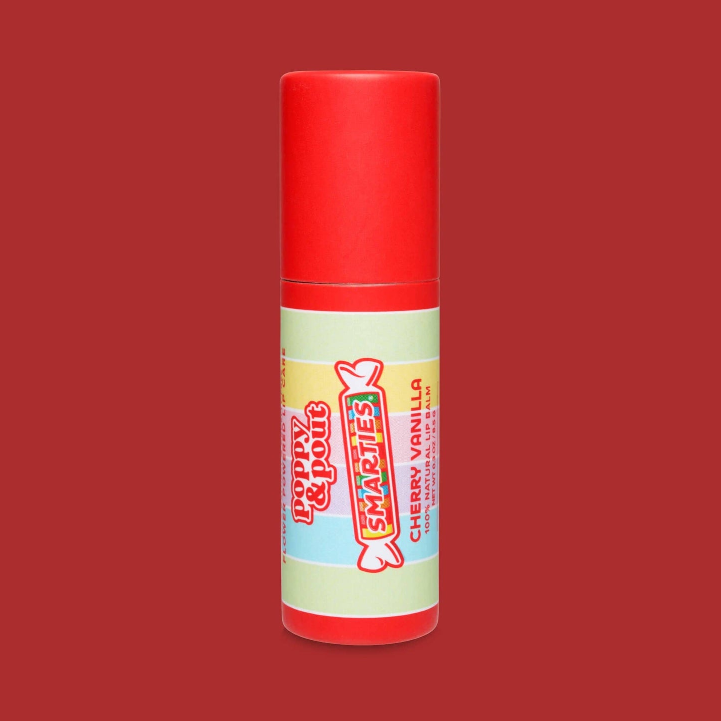 Poppy & Pout - Limited Edition, Lip Balm, Smarties, Cherry Vanilla
