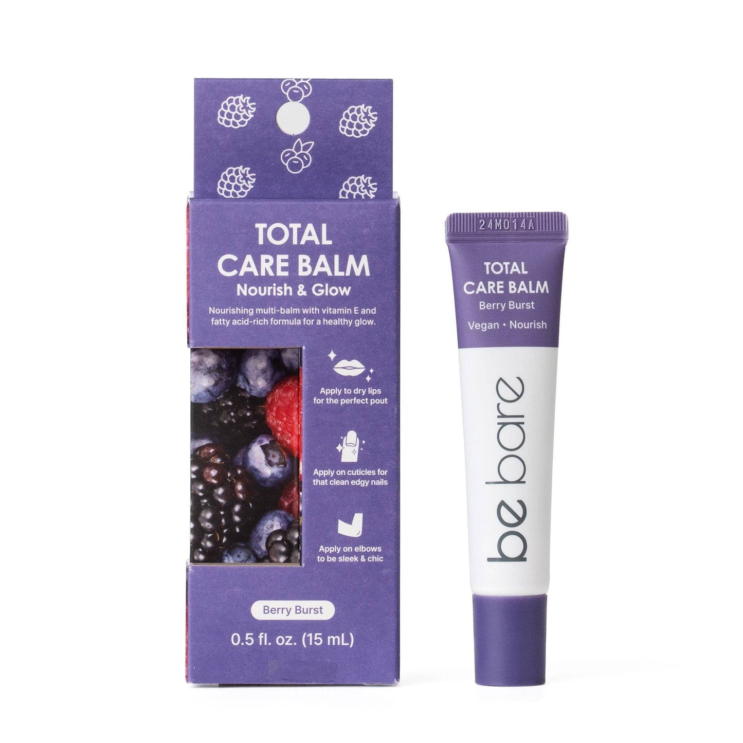 Be bare Nourishing Total Care Balm - Berry Burst - 926 West
