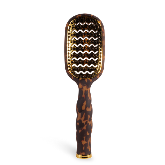 Teleties - Vented Hair Brush | Tortoise