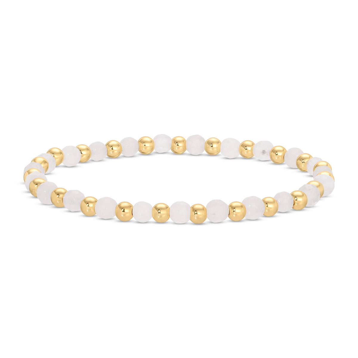 Splendid Iris Stretch Stone & Bead Bracelets - B3296