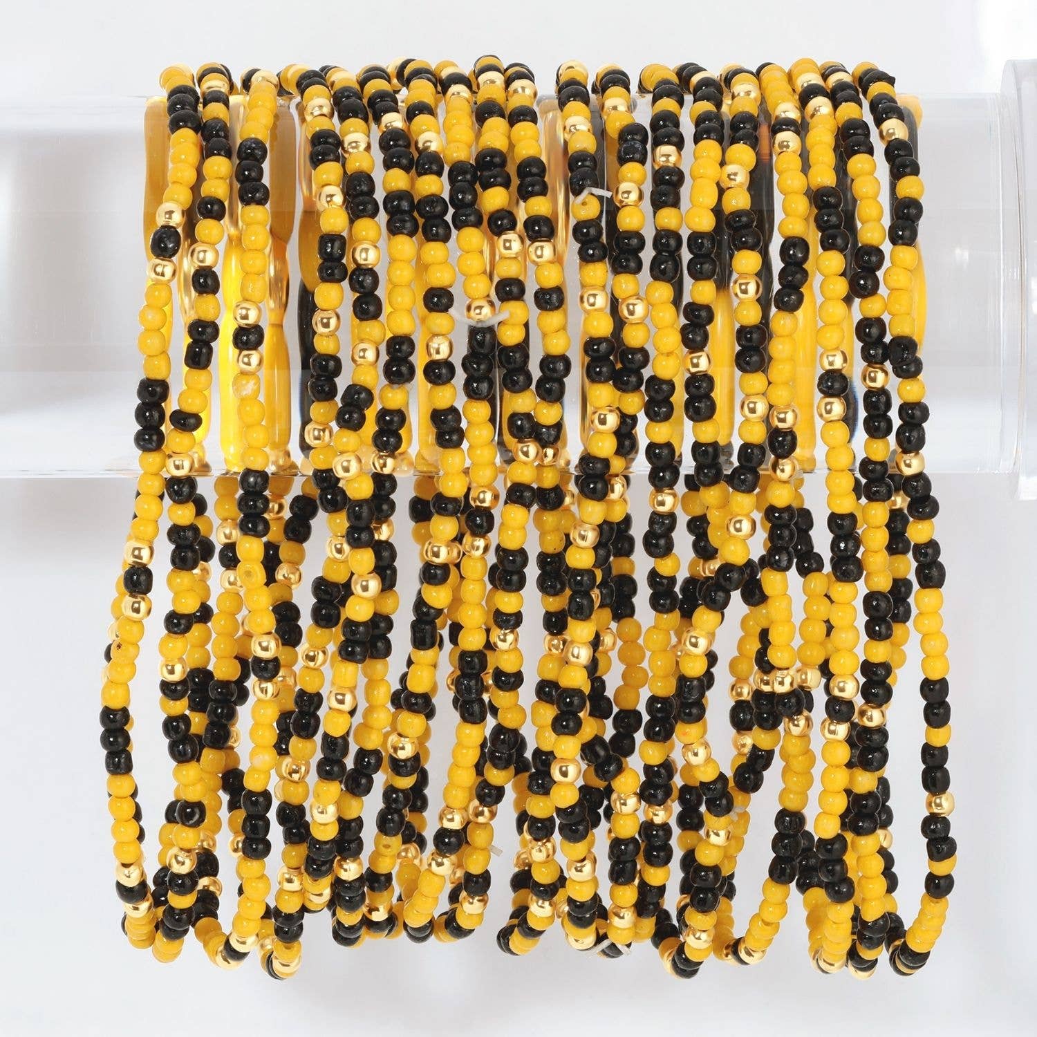 VR -Stretch Seed Bead GAME DAY Bracelets B14 - 926 West