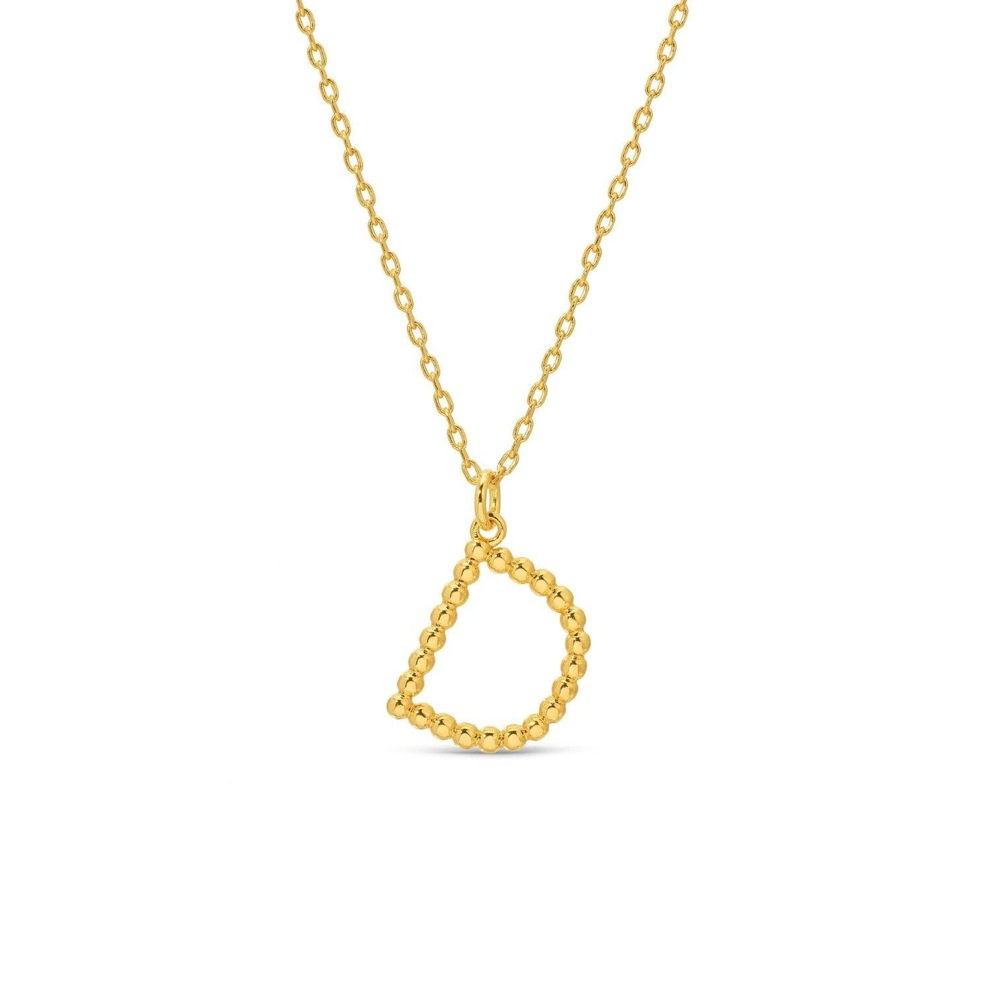 Splendid Iris - Delicate Initial Pendant - Assorted - 926 West