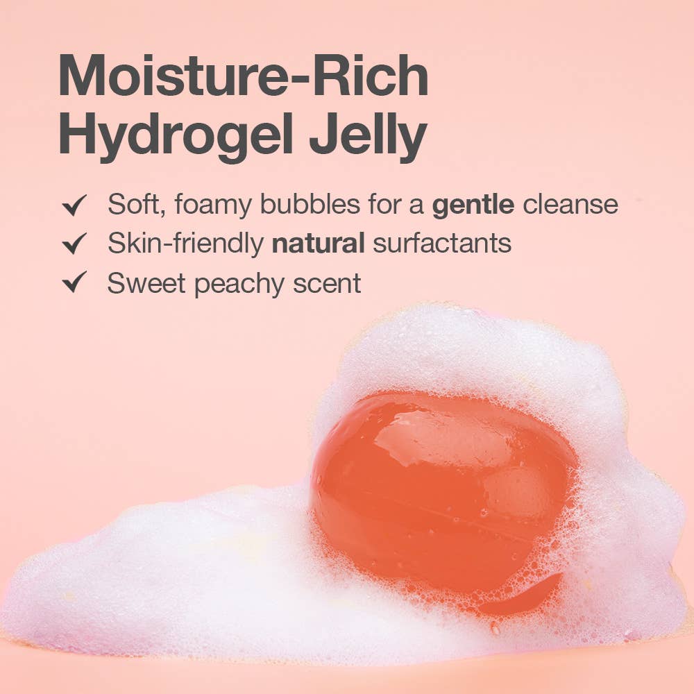 Be bare Exfoliating Aqua Jelly Ball Cleanser - Peachy Pink - 926 West