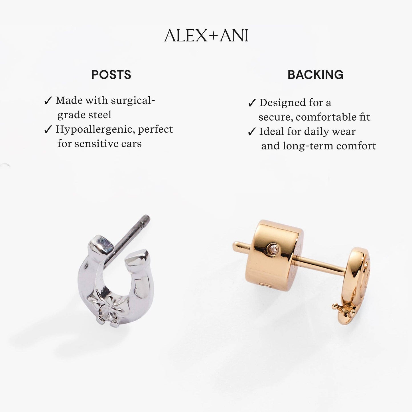 ALEX + ANI - Polly Pocket™ Earring Set of 3