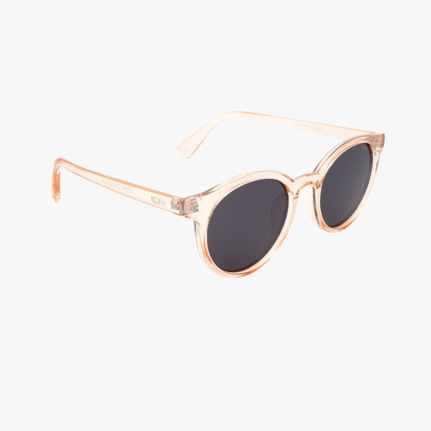 Kohv-HERON BLUSH Polarized Round Fashion Sunglasses - 926 West