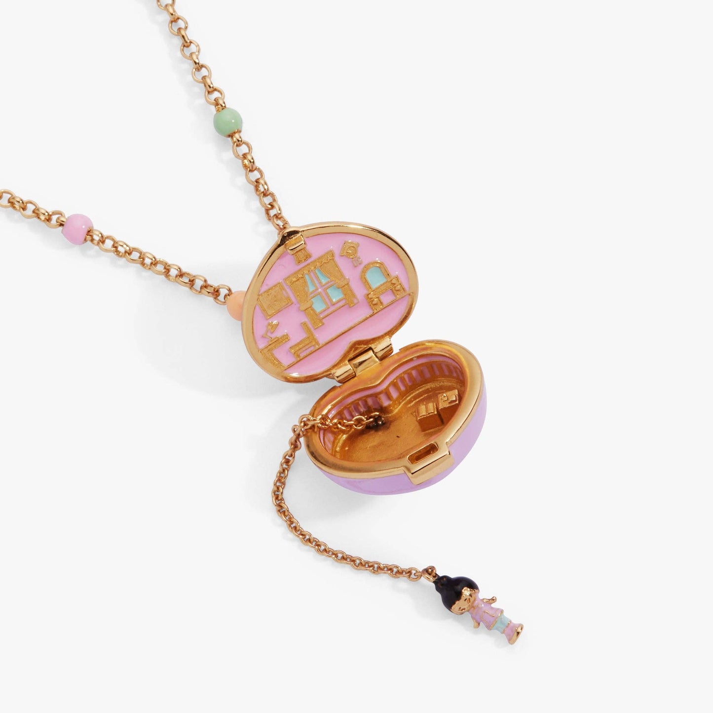 ALEX + ANI - Polly Pocket™ House Locket Necklace