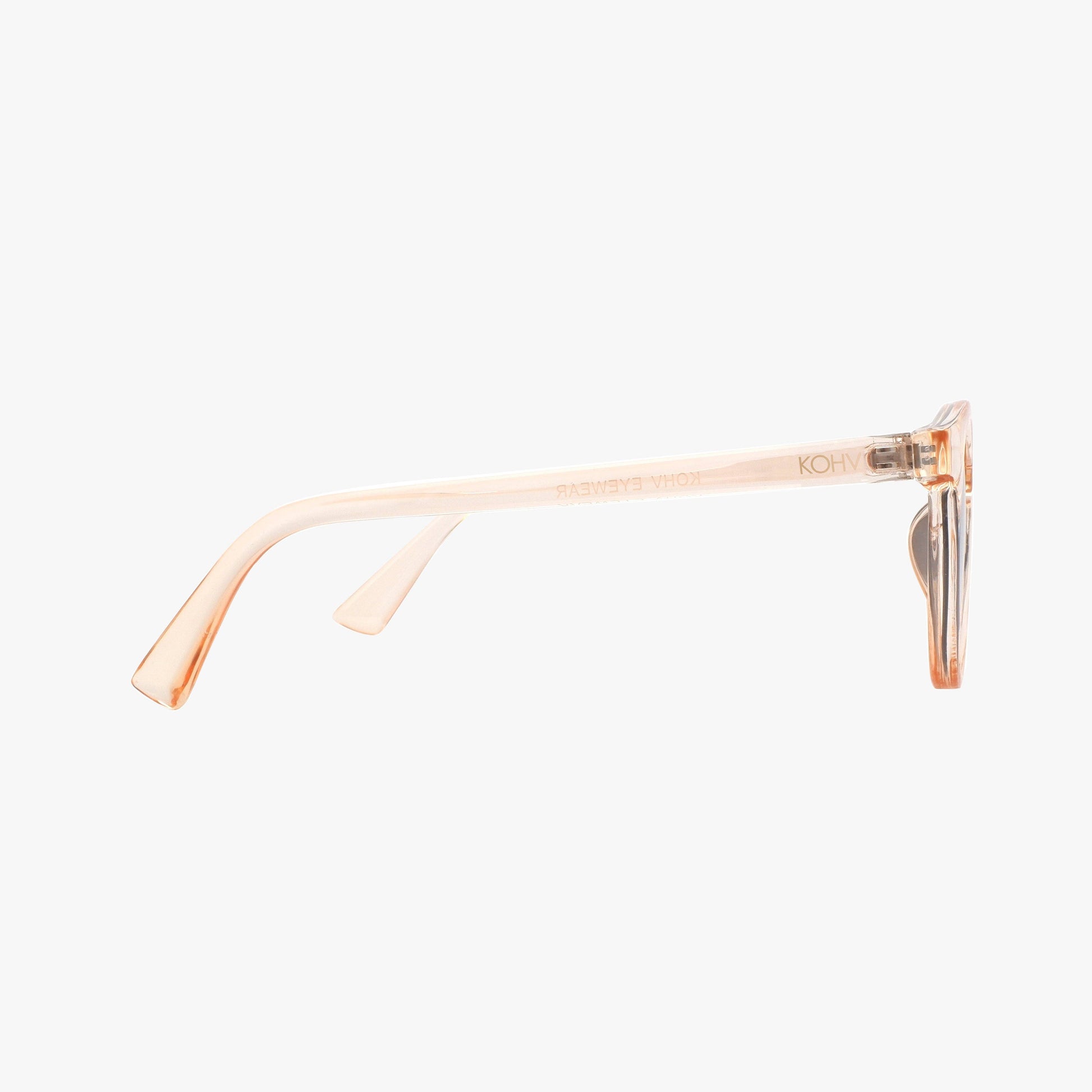 Kohv-HERON BLUSH Polarized Round Fashion Sunglasses - 926 West