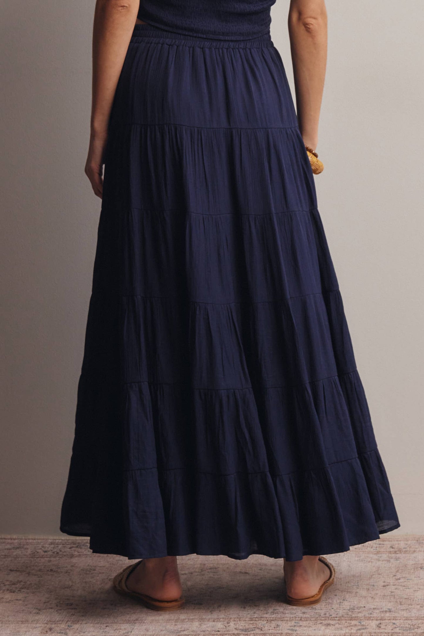 Tiered Maxi Skirt FSK0015