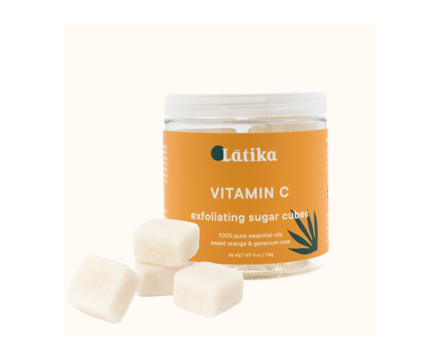Vitamin C - Sugar Scrub Cubes 🍊 Latika Beauty