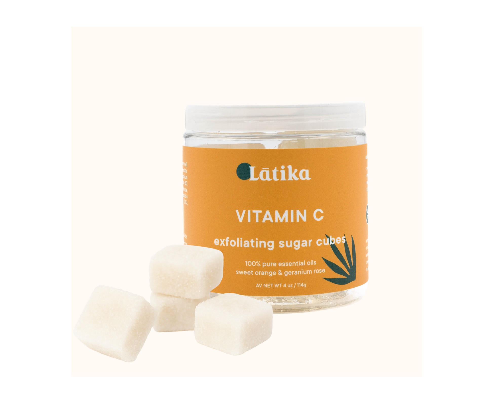 Vitamin C - Sugar Scrub Cubes 🍊 Latika Beauty