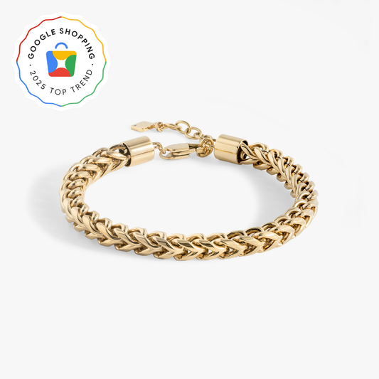 ALEX + ANI - Adjustable Wheat Chain Bracelet