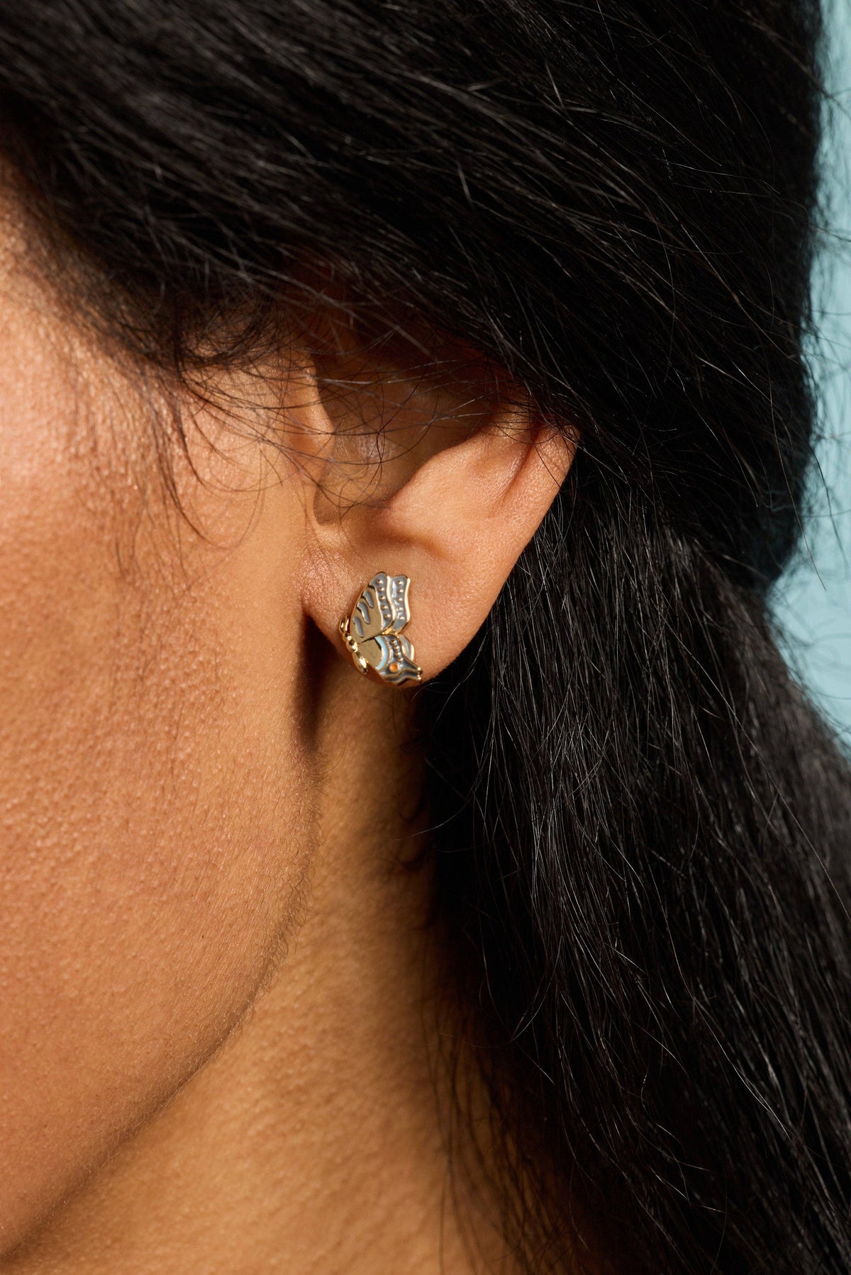 Alex & Ani New York Botanical Garden® Butterfly Earring