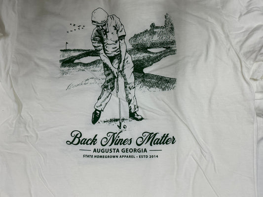 BACK NINES MATTER GOLF TEE 926 West