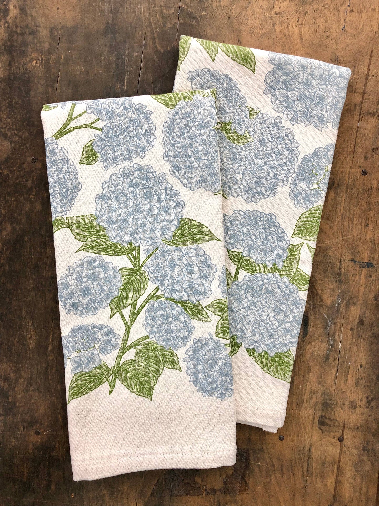 Hydrangea Pattern - Kitchen Towel 926 WEST