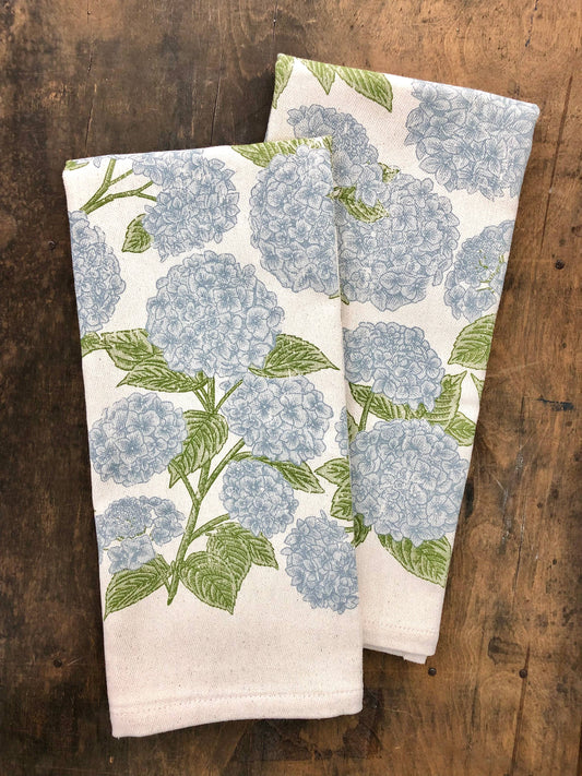 Hydrangea Pattern - Kitchen Towel 926 WEST