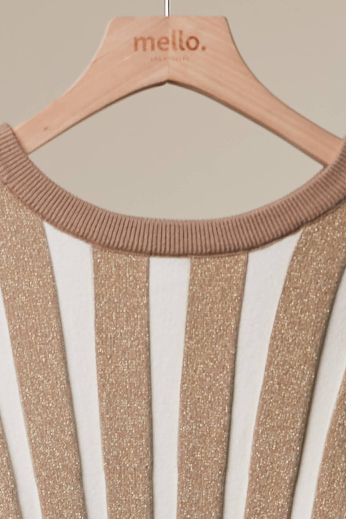 Mello Gold Stripe Sweater
