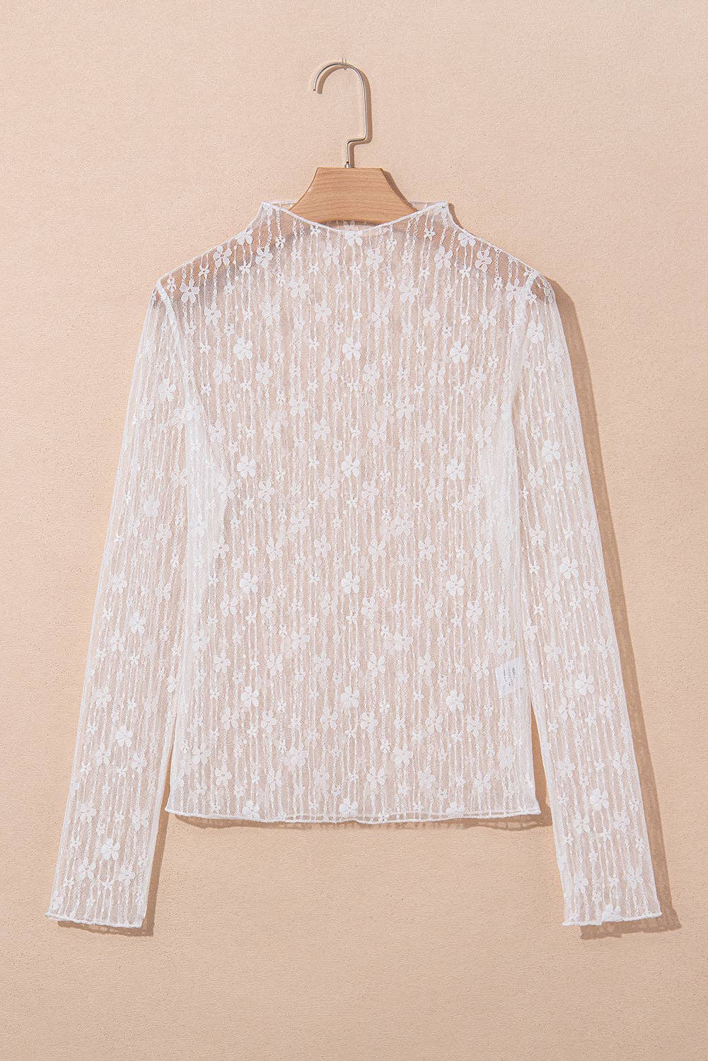 Floral Sheer Lace Summer Top LALA LOO